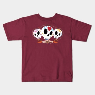 Lil Monstrrrs: Dia De Los Monstrrrs Kids T-Shirt